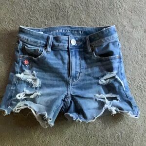 American eagle jean shorts